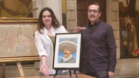 Artista puertorriqueño dona obra al Museo Francisco Villa