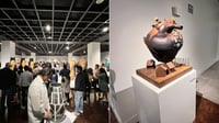 Más de 100 artistas participan en la Bienal Arte/Sano ÷ Artistas 8.0