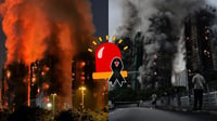 Así fue el incendio de edificios en Hong Kong que dejó al menos 36 muertos | VIDEO