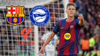 La Liga: FC Barcelona remonta 3-1 a Deportivo Alavés con doblete de Dani Olmo en el Camp Nou