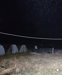 Cayó aguanieve en la sierra de Durango este 1 de diciembre