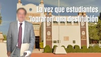 La vez que los estudiantes 'lograron' la destitución de un directivo del ITD