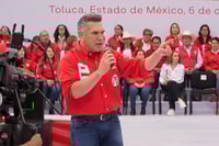 'Deberían pedir perdón al pueblo': Alito Moreno arremete contra celebraciones de Morena