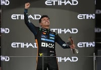 Lando Norris es campeón de la Fórmula 1 en Abu Dabi