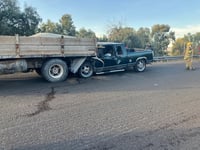 Hombre se encuentra grave tras aparatoso choque en la Durango-Gómez Palacio