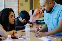 Inicia el taller de tarjetas navideñas