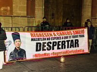 Empleados de Terraza Valentino's se ampararon para no hablar, revela madre de Carlos Emilio