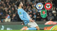 Premier League: Manchester City elimina al Brentford y alcanza semifinales de la Carabao Cup