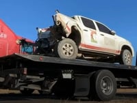 Hombre muere al ser impactado por camión Futura, en la Durango-Gómez Palacio