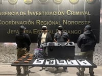 Vinculan a dos personas por portación de armas en Cuencamé, Durango