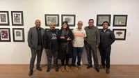 El grabado celebra a José Alfredo 'El Rey'