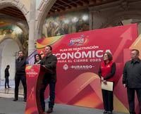 Empresarios exigen a Gobierno de Durango el pago de adeudos