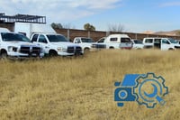 Denuncian en Durango abandono de camionetas de la Secretaría de Salud