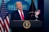 Trump insiste en que frenarán la droga por tierra 'en breve'; presume casi 100% de decomisos por mar