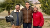 Noé Hernández llega a Durango para protagonizar cortometraje local