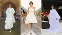 ¿Vestidos blancos en tendencia? Esto proponen las grandes firmas