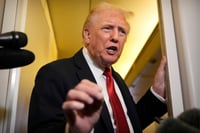 Trump dice que no tiene 'nada que esconder' respecto a Epstein; asegura que fue 'exonerado'