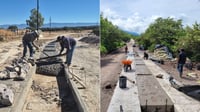 Terminan 7 caminos artesanales en Mezquital y Pueblo Nuevo; conectarán a casi 5 mil habitantes