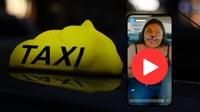 'Lo muerdo si me hace enojar': Taxista echa a joven Therian de su auto y se hace viral | VIDEO