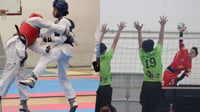 Paso firme del TKD y drama en el voleibol