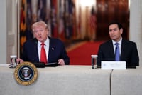 Trump dice que México es 'el epicentro de la violencia' de los carteles en cumbre regional