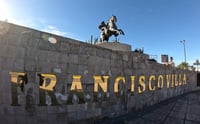 Monumento de Fancisco Villa ubicado en Durango capital, será trasladado a San Juan del Río