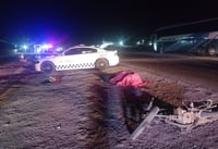 Muere motociclista arrollado por camión en límite de Gómez Palacio con Mapimí