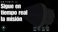 Misión Artemis II: así puedes seguir en tiempo real a la tripulación en su viaje alrededor de la Luna