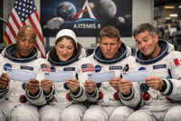 Misión Artemis II: No, no se hicieron millonarios: esto cobraron los astronautas por ir a la Luna