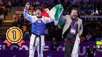 El mexicano Guillermo Cortés conquista el oro y su tercer mundial de taekwondo en Uzbekistán