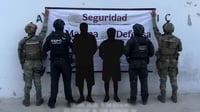 Gabinete de Seguridad detiene a dos integrantes de 'Los Chapitos' durante operativo en Sinaloa