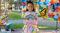 Emilia celebra sus cuatro años de vida junto a 'Bluey'