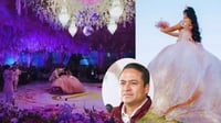 Alcalde morenista en polémica por lujosa fiesta de XV años de su hija | VIDEO