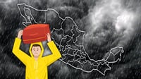 ¿Qué es la 'Tormenta Negra'? El fenómeno que amenaza con lluvias y granizo en México