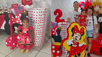 Kenia Alonso Hernández celebra sus dos años de vida