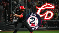 LMB: Caliente de Durango se lleva el primero de la serie ante Tecos de los Dos Laredos