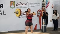 Duranguense Rosa Alyn Rivas Montes gana bronce en levantamiento de pesas