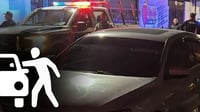 'Cristalean' camioneta de mujer que se encontraba en misa; ocurrió en la Santa María