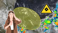 ¿Se acerca ‘Arthur’? Vigilan zona de baja presión con probabilidad ciclónica cerca de México