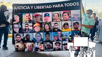 Exigen en la Copa del Mundo libertad para detenidos en Dinamita, Durango
