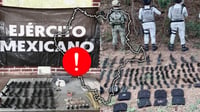 ¡Otro más! Aseguran arsenal y material explosivo tras cateo en inmueble de Durango