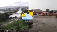 Tromba inunda viviendas en Llano Grande; pronóstico prevé más lluvias este sábado en Durango