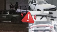 Gabinete de Seguridad confirma aseguramiento de 46 vehículos y un arma en bodegas en Durango