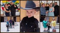 El pequeño Axel Gómez Alvarado celebra cumpleaños y presentación