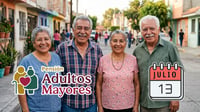 Pensión Bienestar para Adultos Mayores 2026: ¿Quiénes cobran su apoyo hoy lunes 13 de julio?