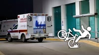 Ciclista es atropellado dos veces por una camioneta en Pueblo Nuevo; está grave