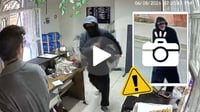 Captan en VIDEO el asalto con cuchillo a cafetería en Zona Centro de Durango; buscan a responsable