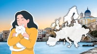 ¿Te gustan los gatos? Esta hermosa isla europea te ofrece hospedaje gratis a cambio de cuidarlos