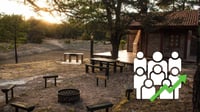 Este mes, la expectativa es de mayor afluencia en las cabañas de Durango