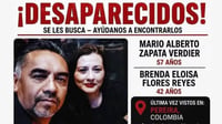 Familia de pareja duranguense desaparecida tras sismo viaja a Colombia; su celular todavía recibe llamadas